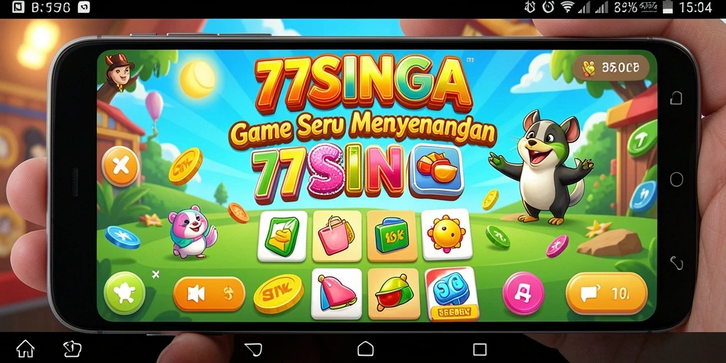 Screenshot tampilan gameplay seru <strong>77SINGA</strong> menunjukkan keseruan Bingo.