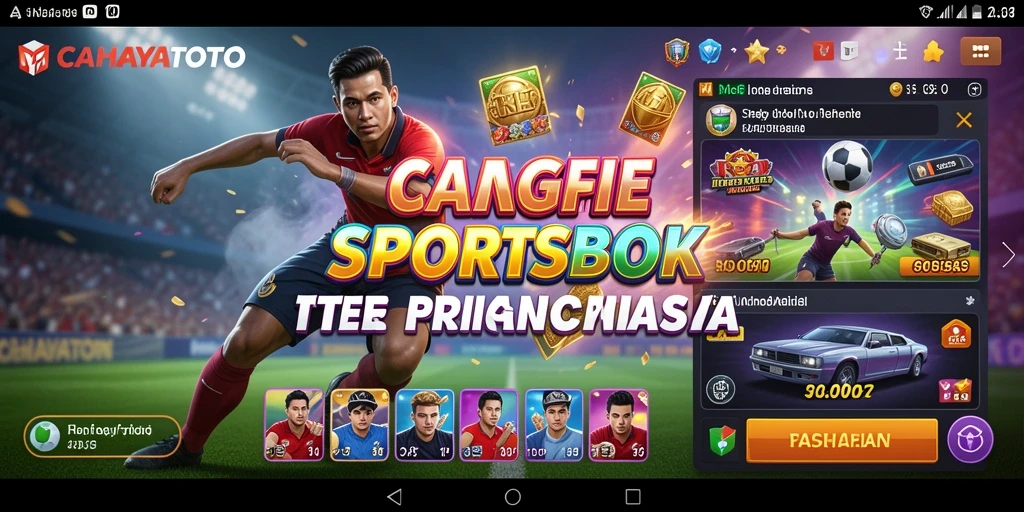 Tampilan gameplay menarik dari CAHAYATOTO untuk taruhan olahraga.