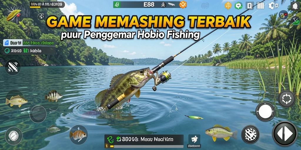 Tangkapan ikan yang menakjubkan dalam gameplay E88.