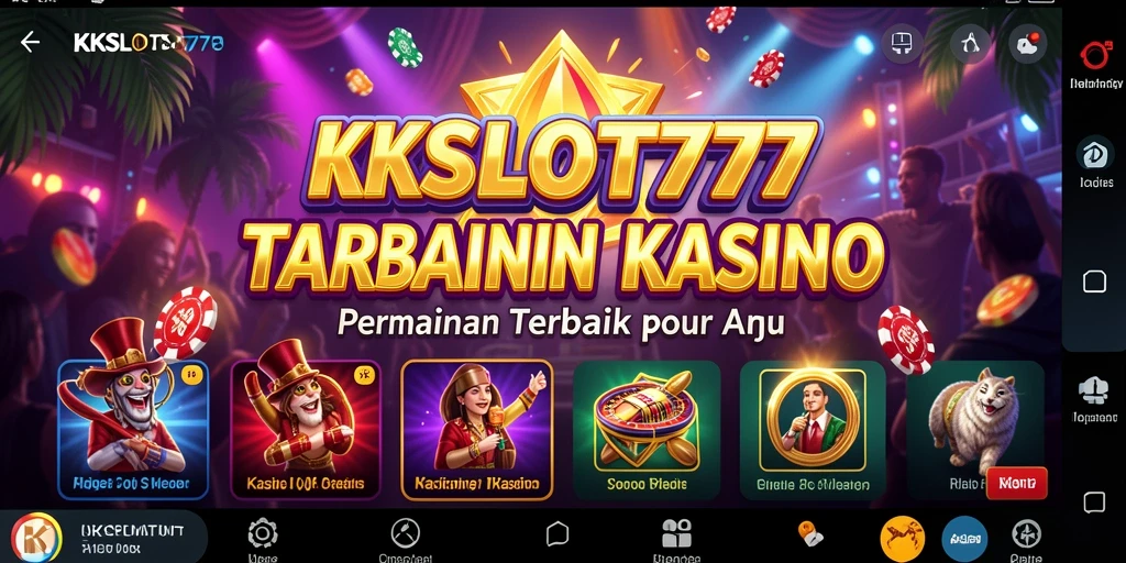 Tampilan gameplay KKSLOT777 yang menarik dan seru.