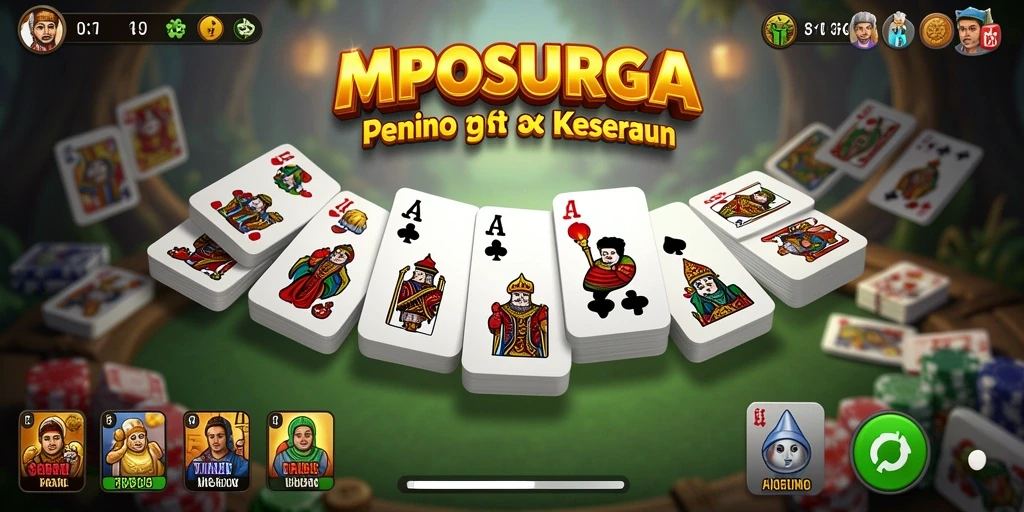 Tampilan gameplay Domino yang menarik dan dinamis.