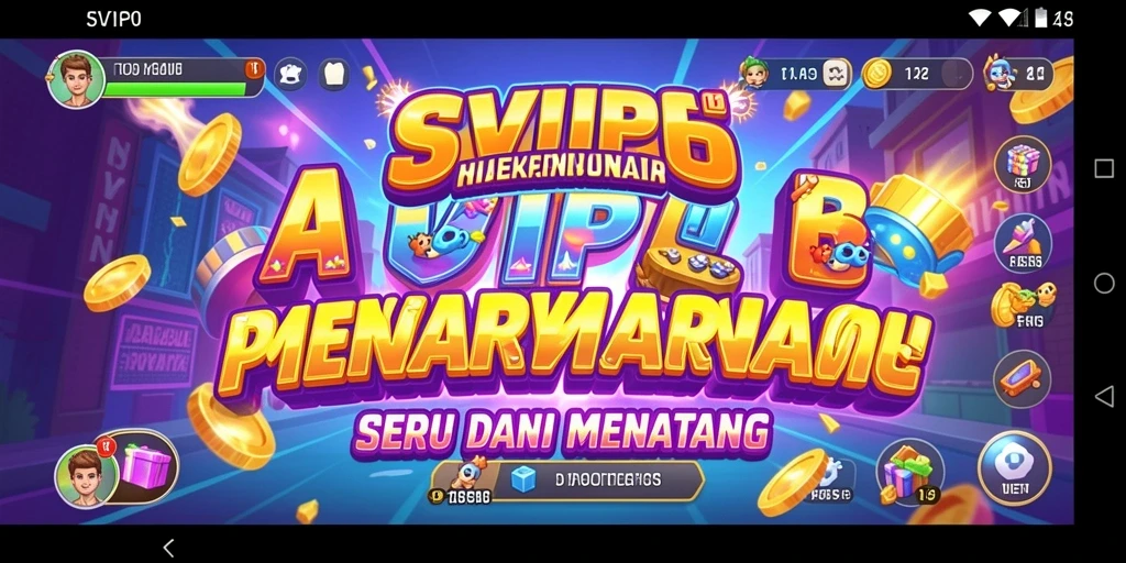Screenshot gameplay menampilkan tantangan seru di SVIP6.