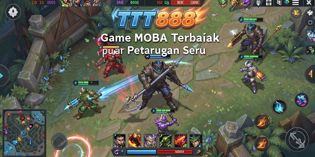 Tampilan gameplay TTT888 yang seru dan penuh aksi.